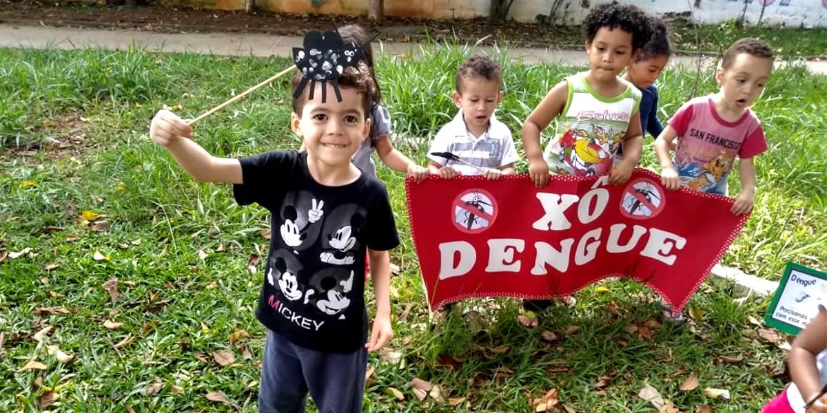 Conscientização de combate a Dengue